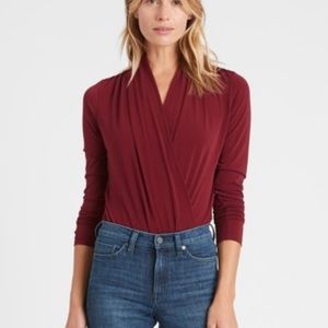 Banana Republic Wrap Front Bodysuit